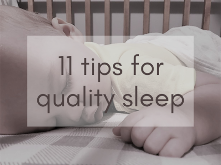 11 tips for quality sleep