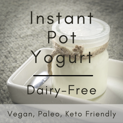 IP yogurt dairy free