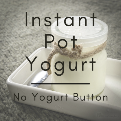 ip yogurt no yogurt button